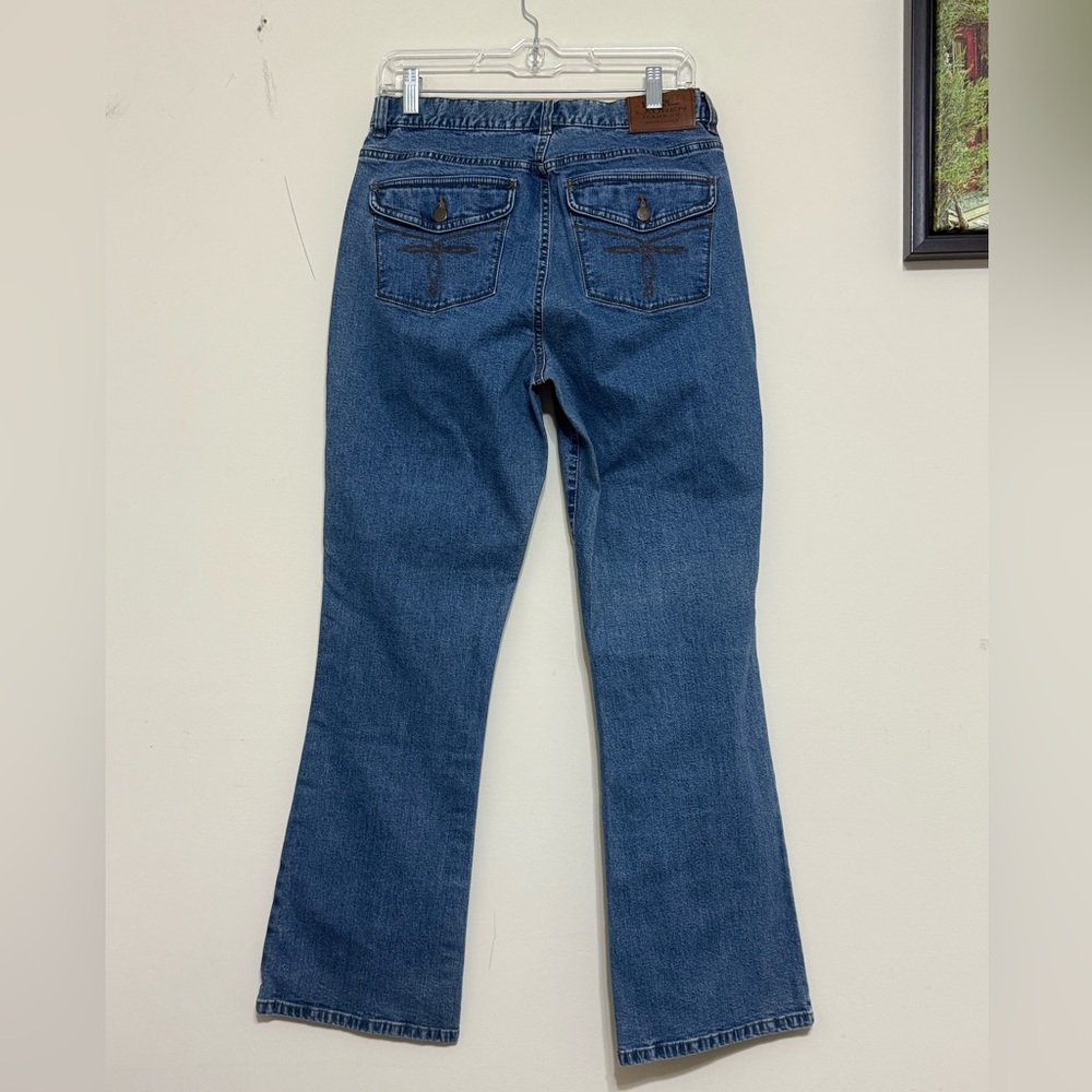Lauren Ralph Lauren Jean Denim Classic BootCutbVintage High Rise Y2K Blue Size 8 - Picture 5 of 14